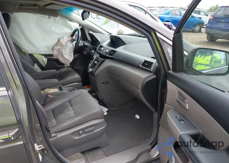 2012 Honda Odyssey Ex-L из США, поврежденный, VIN 5FNRL5H61CB086932